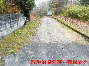 2022-12・21　散歩道脇の落ち葉掃除を・・・ (2).JPG